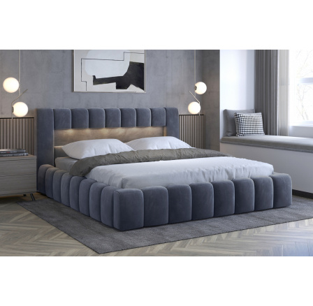 Łoże Lamica 180x200 + Stelaż drew./pod.stand./kontener Monolith 97 2