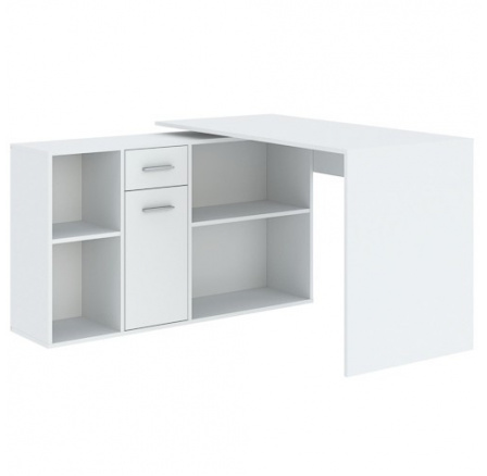 CARROLL 1D1S íróasztal, Fehér