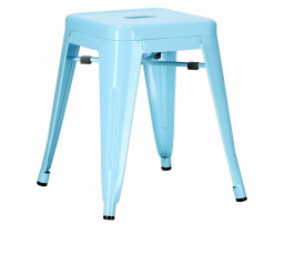 Párizs kék szék Tolix inspirációval