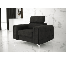 FOTEL ORION 110 CM - Odcienie czarnego