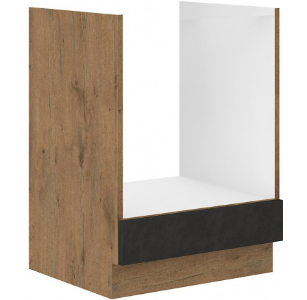 Dolní skřínka VEGAS - 60 D GAZ BB, Dub Lancelot / Matera