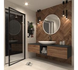 Grace Lustro Okrągłe 80cm Lustro 80x80