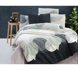 Krepový povlak na polštář Cosmic grey 70x90