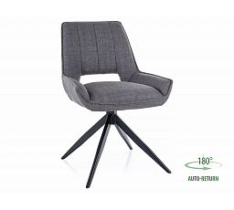 TELLO BJORN forgó étkezőszék, Szürke 13/Fekete