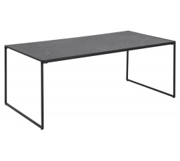 Infinity dohányzóasztal fekete 120x60