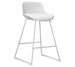 Tina alacsony bárszék fehér PU