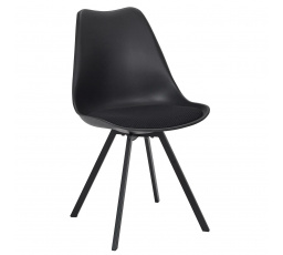 Atom szék fekete