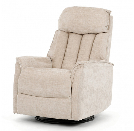 Dönthető fotel, bézs, szövet, TV-H9327 CRM2