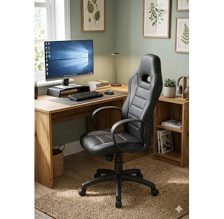 CX-0246M irodai szék, fekete / szürke