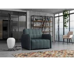 Rozkládací křeslo Vivian Grand I paros 6/tm.šedá