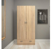 Šatní skříň PEGI 2d1s 088, Dub sonoma