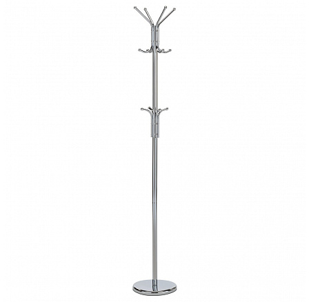 Věšák, kov, stříbrná, 80001-06B CR