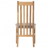 Jídelní židle, přírodní, masiv, C-2100 SIL2