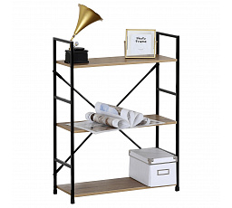 Regál, mdf, hnědá, GD-223 OAK