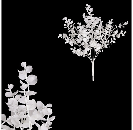 Buxus - műcsomó, matt fehér szín Buxus - műcsomó, matt fehér szín