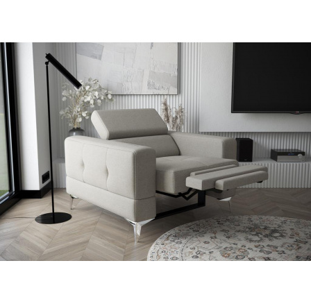 FOTEL TOSCANIA RELAX - Odcienie szarości