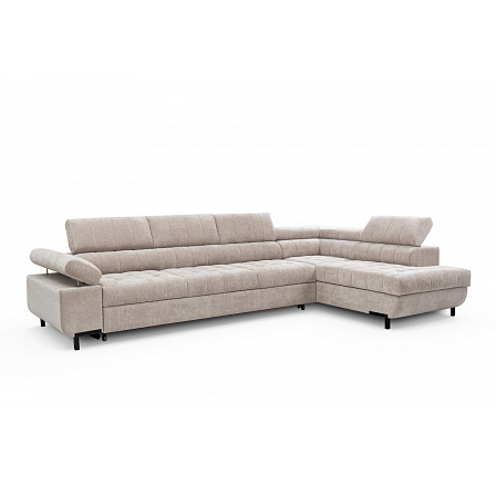 Narożnik Tyrion Maxi z funkcją spania / Vibe 08 / strona prawa