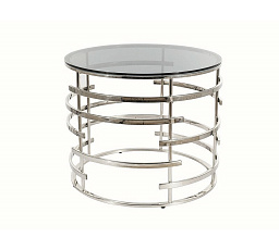 LIVIA konferencia asztal, Füstüveg/Ezüst