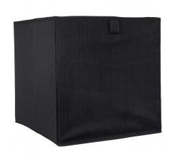 Összecsukható Giulia tárolódoboz fekete