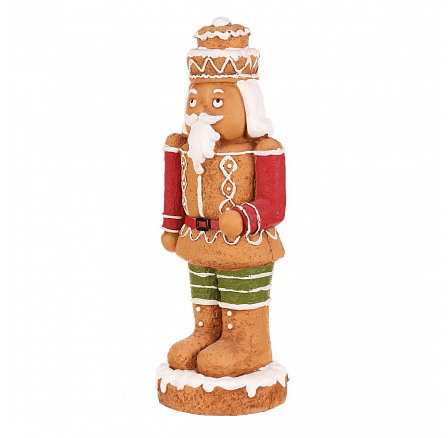 Mézeskalács katona - magnézium, barna színes díszítéssel Mézeskalács katona - magnézium, barna színes díszítéssel