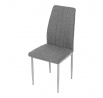 Jídelní židle, šedá, látka, DCL-379 GREY2