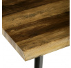 Jídelní stůl 130x80cm, mdf, old wood, HT-F4413 OLW
