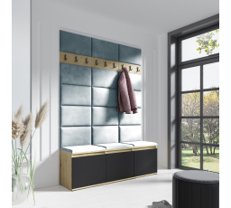 EMI 6 előszobafal, Trinity 22/Artisan + Fekete