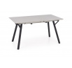 Étkezőasztal BALROG 2, világosszürke/fekete