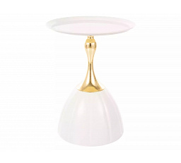 Konferenciasztal PIANO, Fehér/Arany