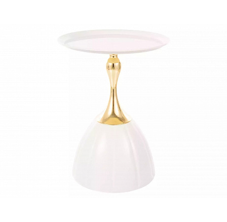 Konferenciasztal PIANO, Fehér/Arany