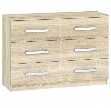 MORTY 6S komód, Sonoma tölgy