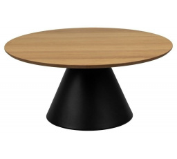 Soli asztal 85cm tölgy/fekete