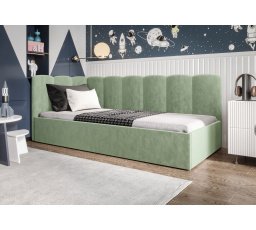 ŁÓŻKO SIMBA - Odcienie zieleni- T33 , Strona lewa