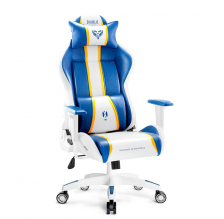 Játék szék One 2.0 King Size, Aqua Blue kék-fehér