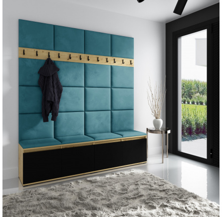 EMI 4 előszobafal, Trinity 13/Artisan+fekete