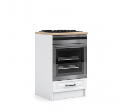 Kuchyňská skříňka na troubu IRMA PK,  Bílá mat