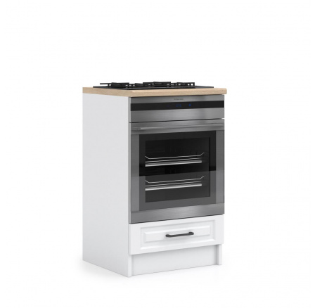 Kuchyňská skříňka na troubu IRMA PK,  Bílá mat