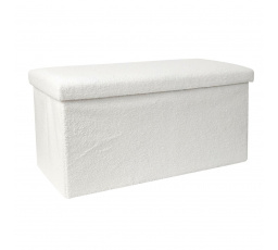 Pufa Intesi Velse boucle fehér összecsukható