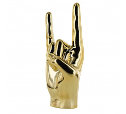 Dekoráció, Rock and Roll kéz szobor arany
