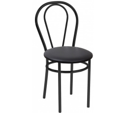 Öko fekete szék - fekete keret Tulipán