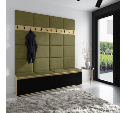 EMI 4 előszobafal, Trinity 27/Artisan+fekete