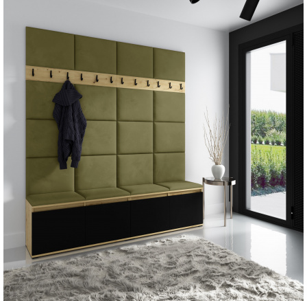 EMI 4 előszobafal, Trinity 27/Artisan+fekete