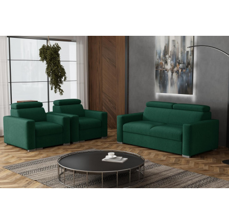 Sedací souprava Petrit 3+1+1 Kronos zelená