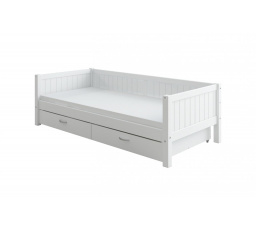 Postel s úložným prostorem Romantic 445 bílá