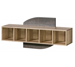 ROMERO polc - R10, canyon tölgy/Arusha