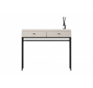 LORINI TOALETKA 100 2SZ - cashmere / T-bar czarny / stelaż czarny