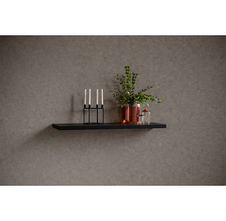 ANDREA függő polc 80x26 Fekete Matt