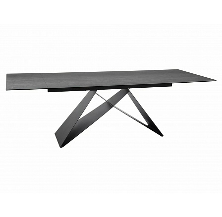 WESTIN CERAMIC étkezőasztal, Pietra di Savoia/Fekete matt