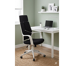 CX-0898H irodai szék, fekete / fehér