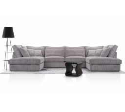 Sedací souprava Carny U šedá